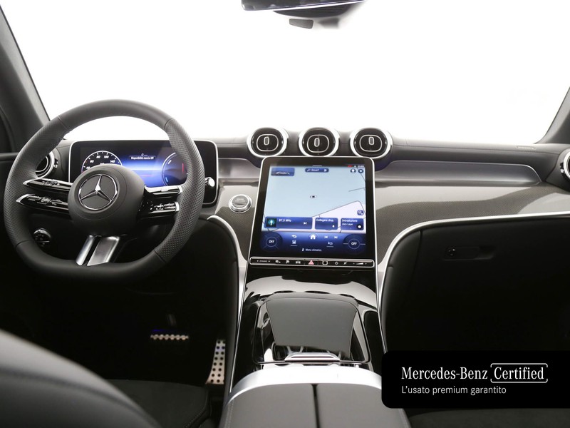 Mercedes GLC Coupè coupe 300 de phev amg line advanced 4matic auto ibrido bianco