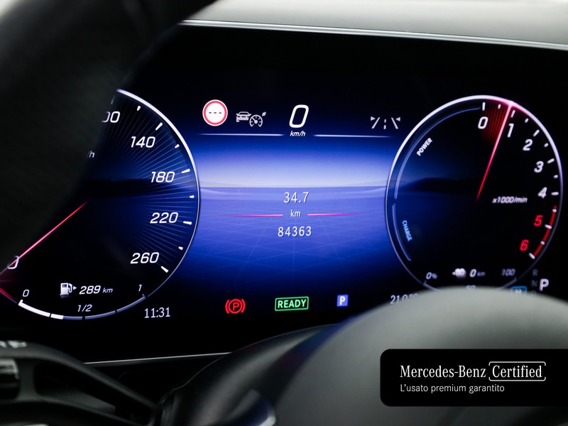 Mercedes GLC Coupè coupe 300 de phev amg line advanced 4matic auto ibrido bianco