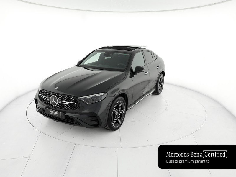 Mercedes GLC Coupè coupe 220 d amg line premium 4matic auto ibrido grigio