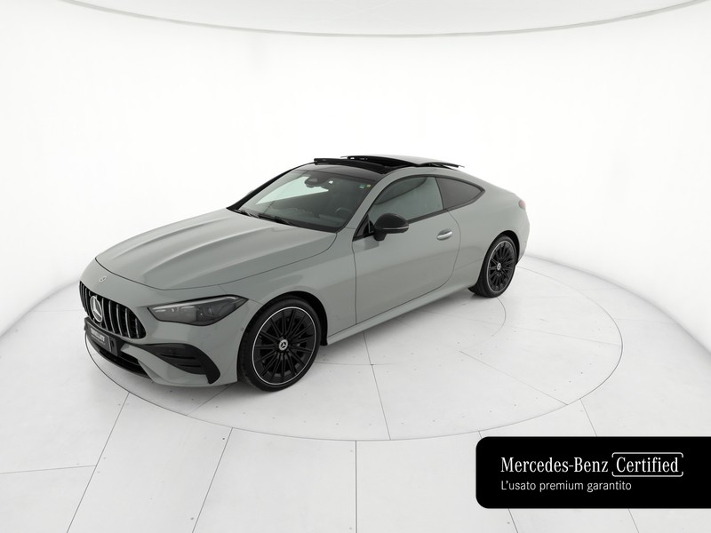Mercedes CLE coupe 220 d amg line advanced plus auto ibrido grigio