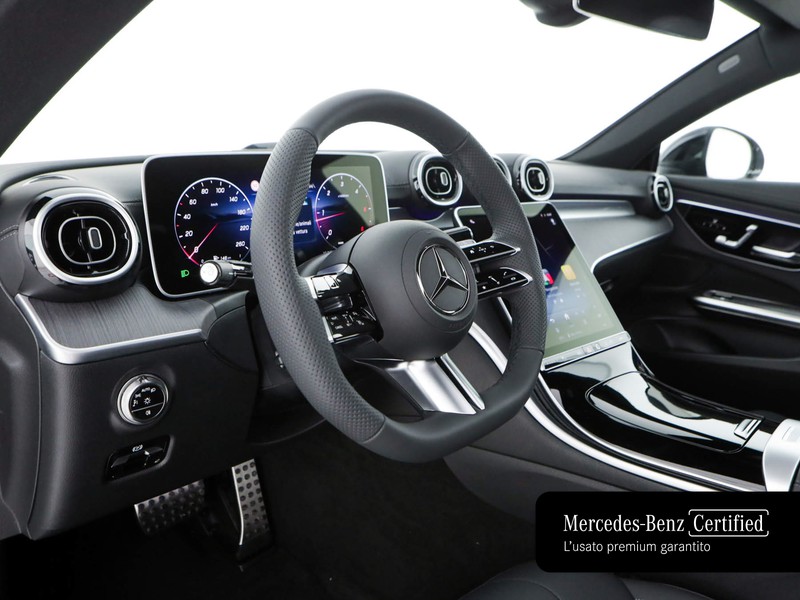 Mercedes CLE coupe 220 d amg line advanced plus auto ibrido grigio