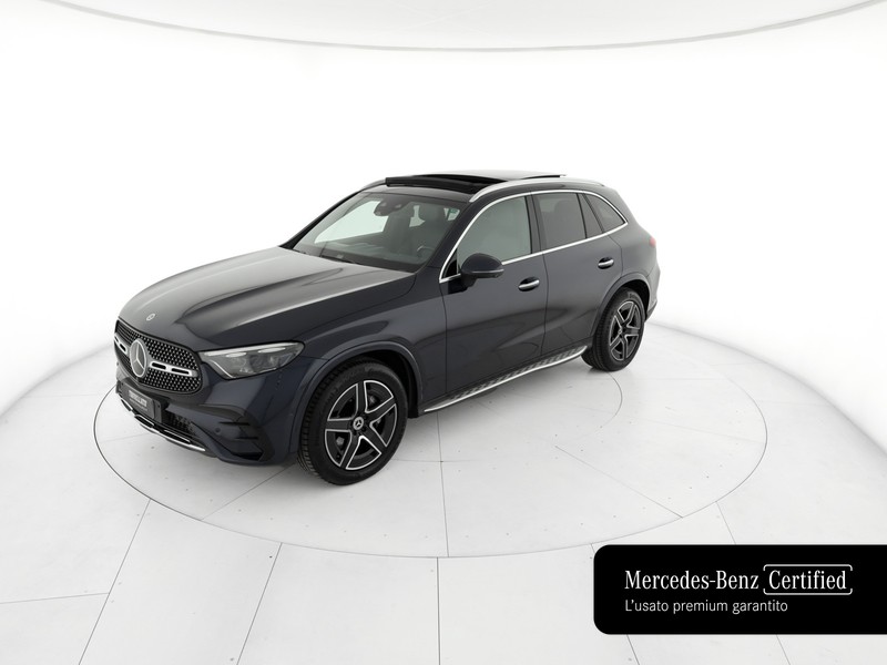 Mercedes GLC 220 d amg line premium plus 4matic auto ibrido blu/azzurro