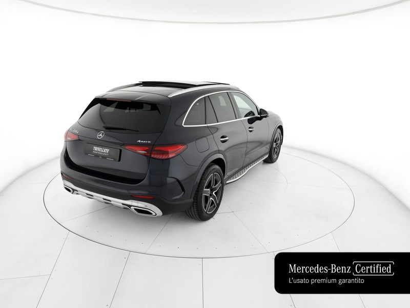 Mercedes GLC 220 d amg line premium plus 4matic auto ibrido blu/azzurro