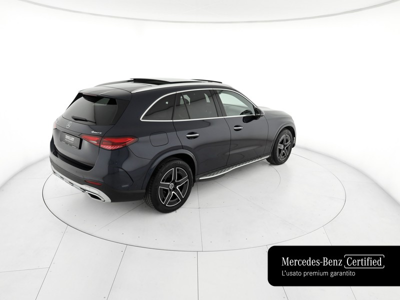 Mercedes GLC 220 d amg line premium plus 4matic auto ibrido blu/azzurro
