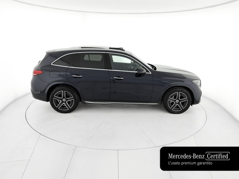 Mercedes GLC 220 d amg line premium plus 4matic auto ibrido blu/azzurro