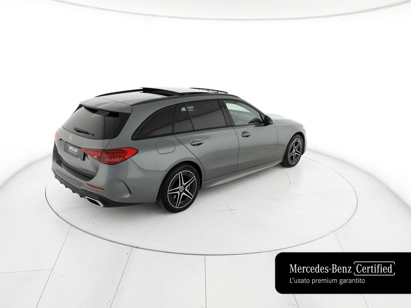 Mercedes Classe C SW sw 300 de phev amg line advanced auto ibrido grigio