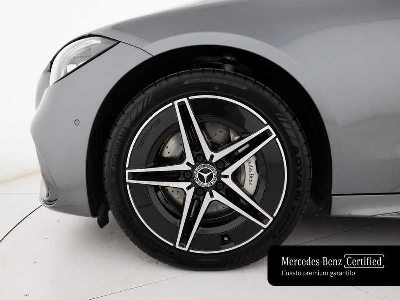 Mercedes Classe C SW sw 300 de phev amg line advanced auto ibrido grigio