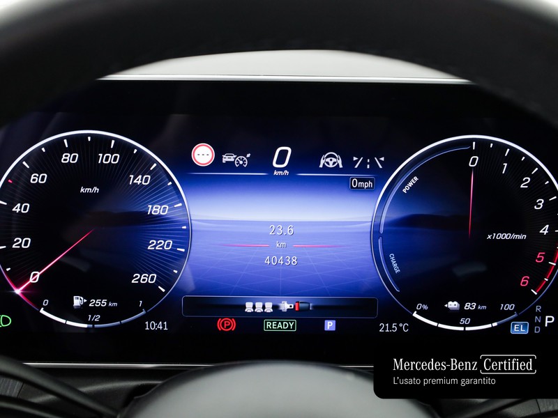 Mercedes Classe C SW sw 300 de phev amg line advanced auto ibrido grigio