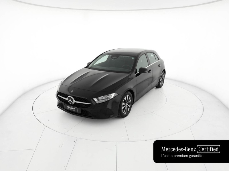 Mercedes Classe A 180 d executive auto diesel nero