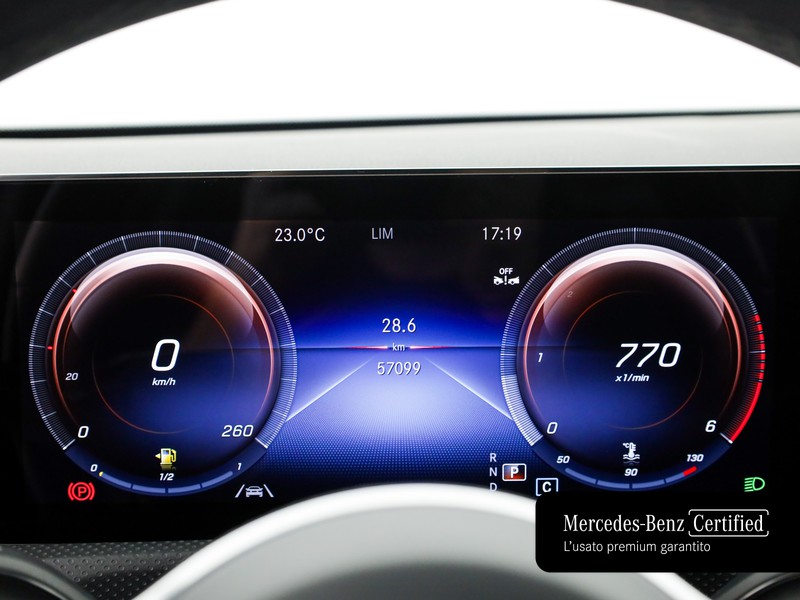 Mercedes Classe A 180 d sport auto diesel grigio