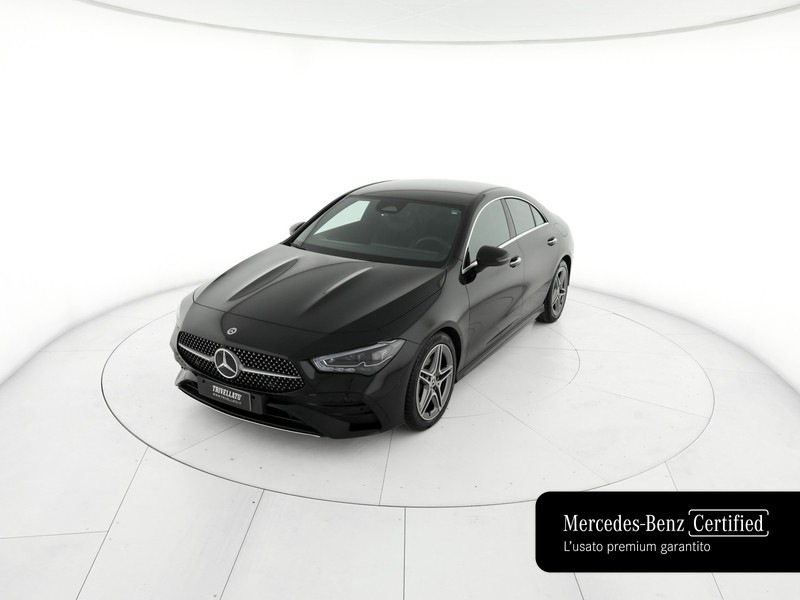 Mercedes CLA Coupè coupe 200 d amg line premium auto diesel nero