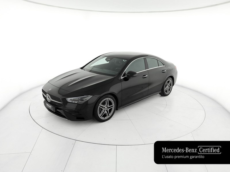 Mercedes CLA Coupè coupe 200 d amg line premium auto diesel nero