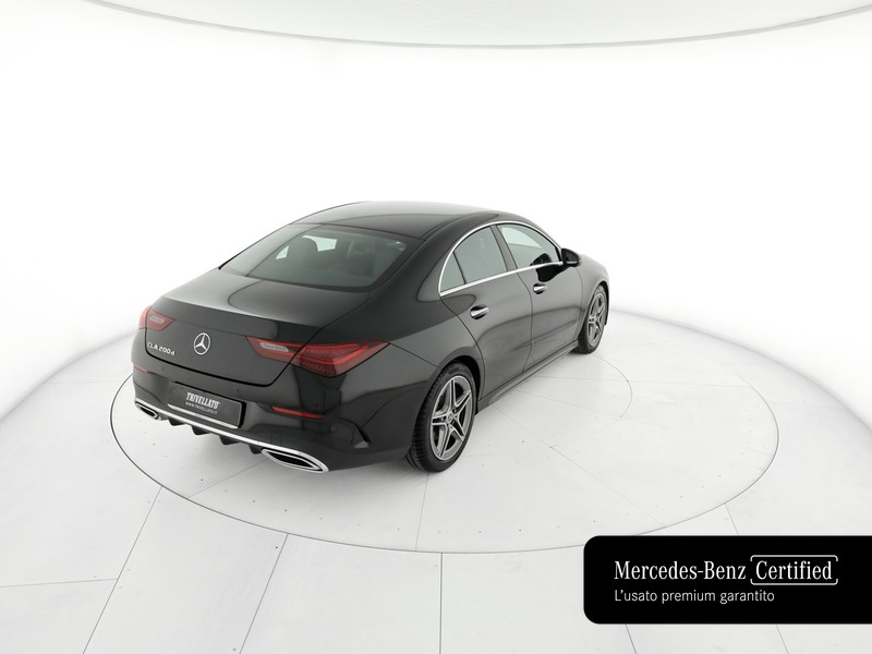 Mercedes CLA Coupè coupe 200 d amg line premium auto diesel nero