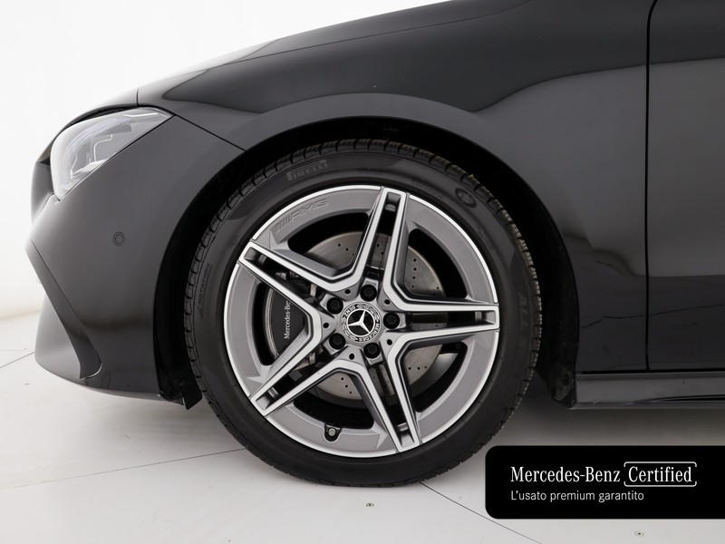 Mercedes CLA Coupè coupe 200 d amg line premium auto diesel nero