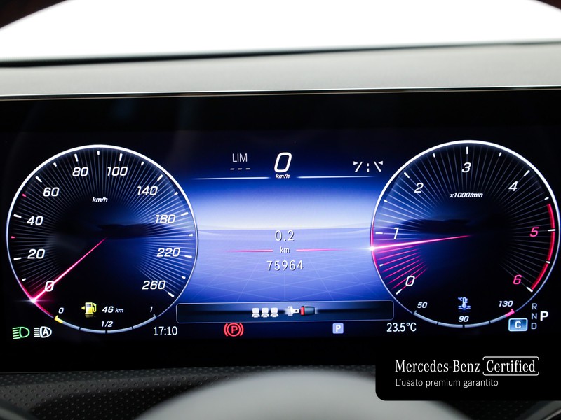 Mercedes CLA Coupè coupe 200 d amg line premium auto diesel nero