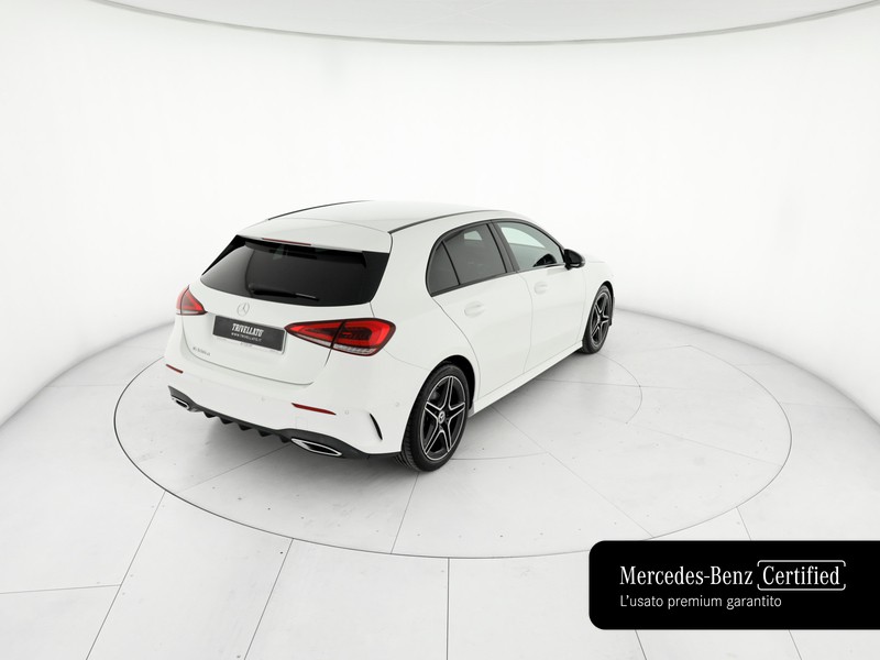 Mercedes Classe A 180 d sport night edition auto diesel bianco