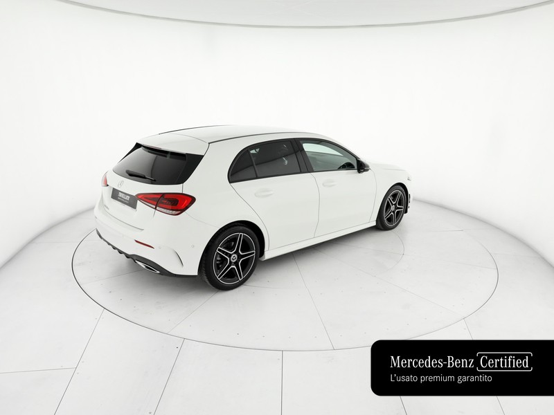 Mercedes Classe A 180 d sport night edition auto diesel bianco