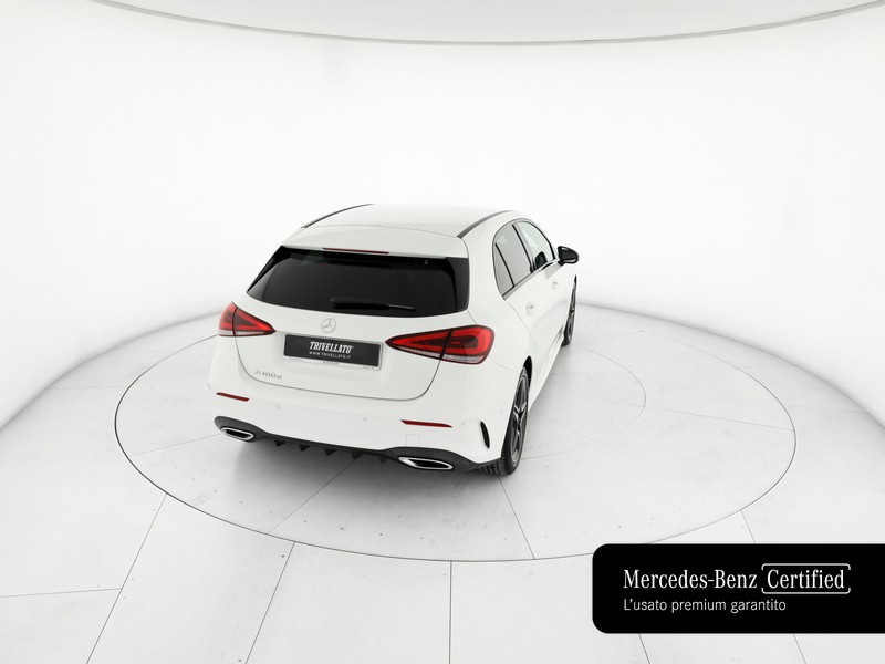 Mercedes Classe A 180 d sport night edition auto diesel bianco