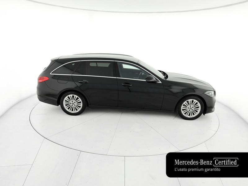Mercedes Classe C SW sw 200 d mhev advanced auto ibrido nero
