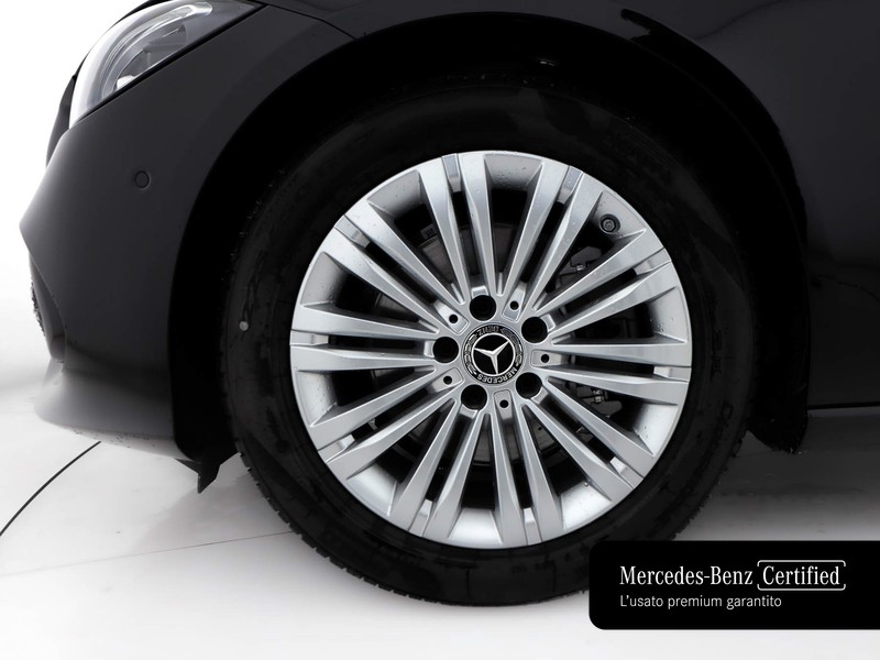 Mercedes Classe C SW sw 200 d mhev advanced auto ibrido nero