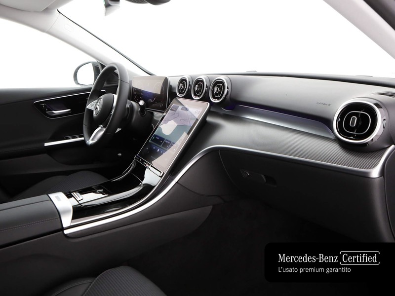Mercedes Classe C SW sw 200 d mhev advanced auto ibrido nero