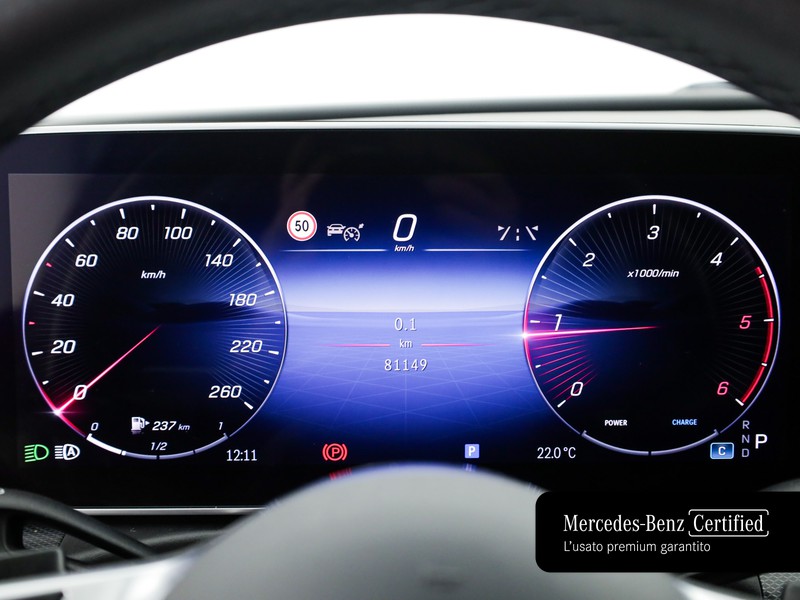 Mercedes Classe C SW sw 200 d mhev advanced auto ibrido nero