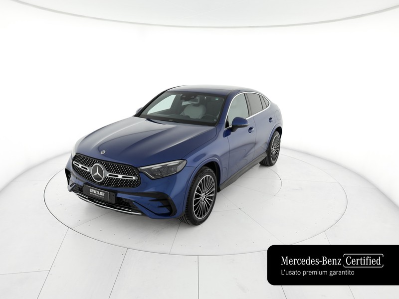Mercedes GLC Coupè coupe 300 de phev amg line advanced 4matic auto ibrido blu/azzurro