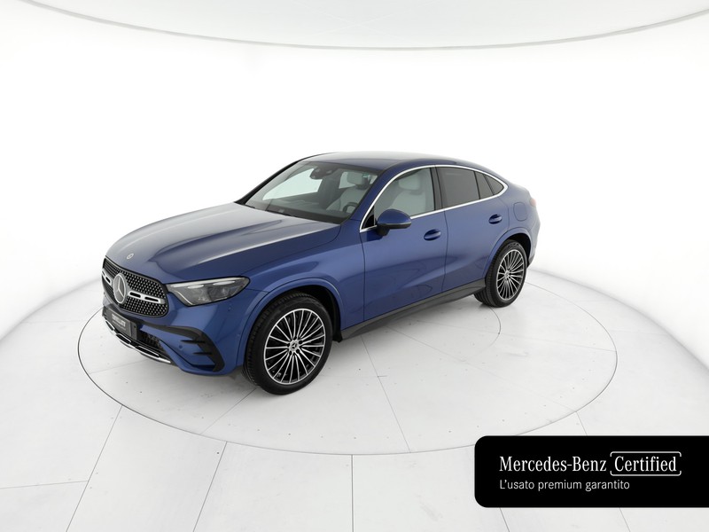 Mercedes GLC Coupè coupe 300 de phev amg line advanced 4matic auto ibrido blu/azzurro