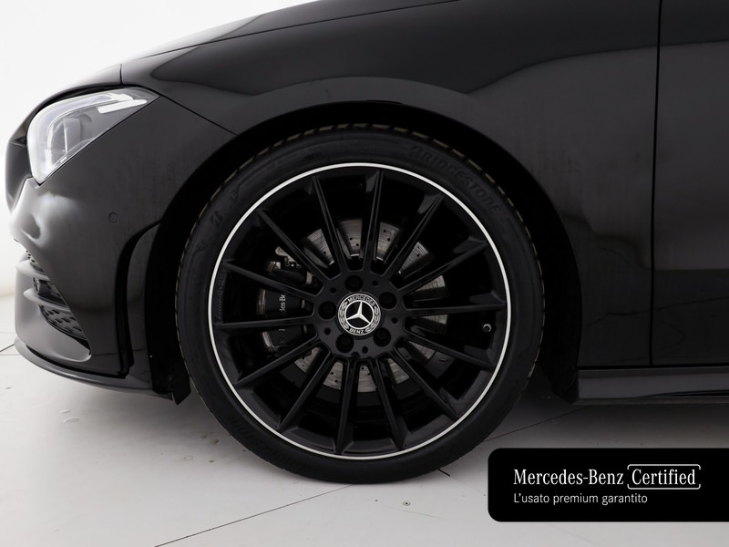 Mercedes CLA Coupè coupe 200 premium auto benzina nero