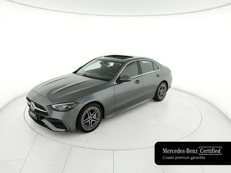 Mercedes Classe C Berlina 220 d mhev premium auto ibrido grigio