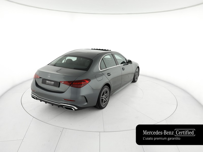 Mercedes Classe C Berlina 220 d mhev premium auto ibrido grigio