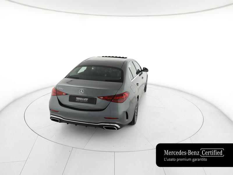 Mercedes Classe C Berlina 220 d mhev premium auto ibrido grigio