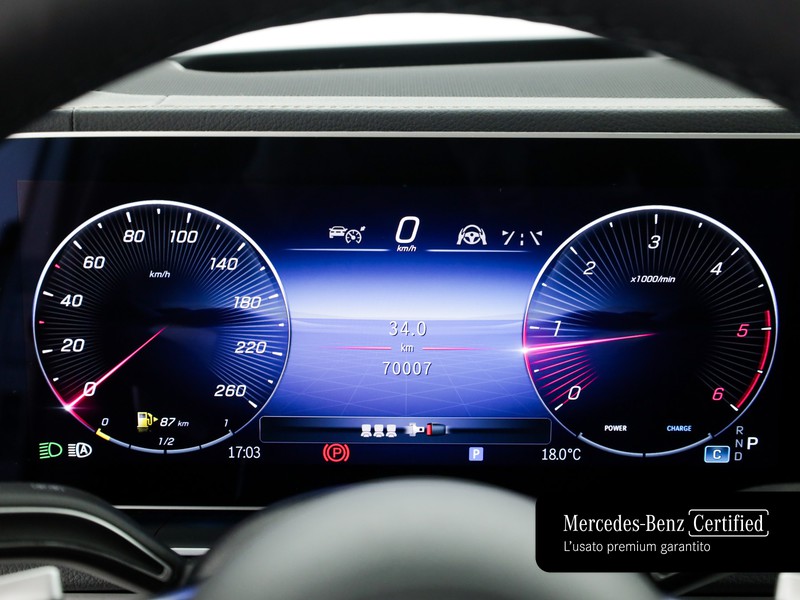 Mercedes GLE gle 300 d amg line premium 4matic auto ibrido bianco