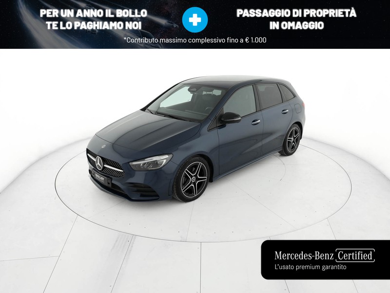 Mercedes Classe B 180 d amg line advanced plus auto diesel blu/azzurro