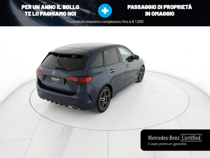 Mercedes Classe B 180 d amg line advanced plus auto diesel blu/azzurro