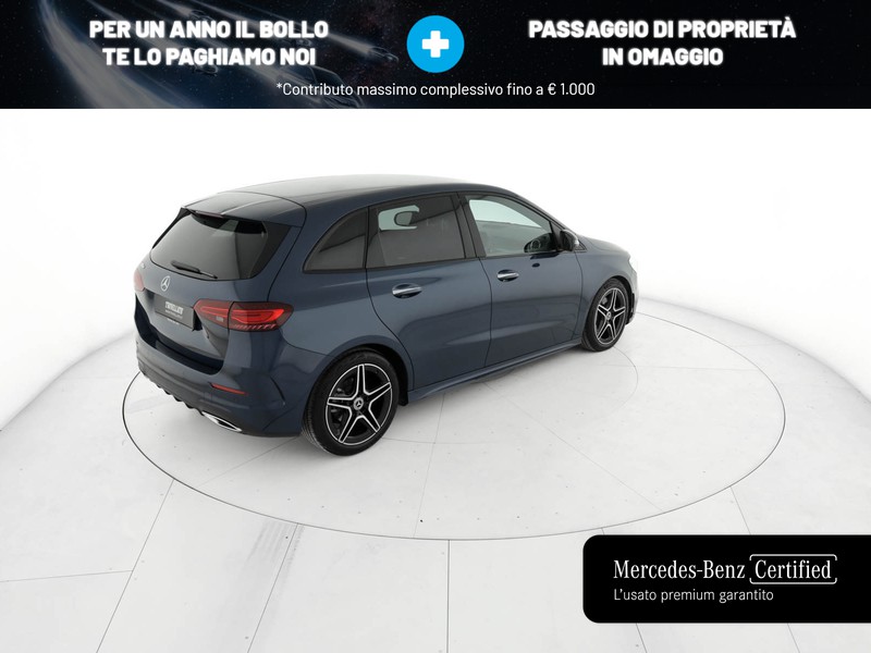 Mercedes Classe B 180 d amg line advanced plus auto diesel blu/azzurro