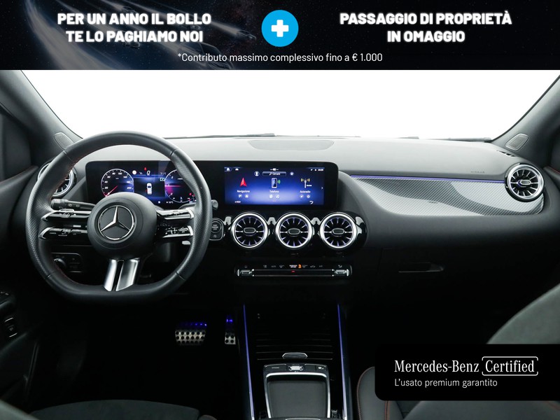 Mercedes Classe B 180 d amg line advanced plus auto diesel blu/azzurro