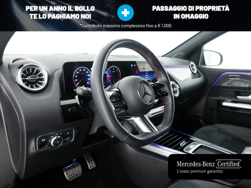 Mercedes Classe B 180 d amg line advanced plus auto diesel blu/azzurro