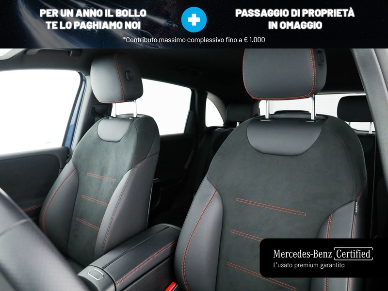 Mercedes Classe B 180 d amg line advanced plus auto diesel blu/azzurro