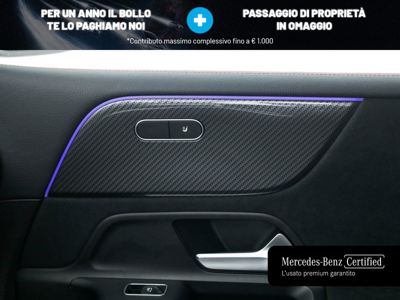 Mercedes Classe B 180 d amg line advanced plus auto diesel blu/azzurro