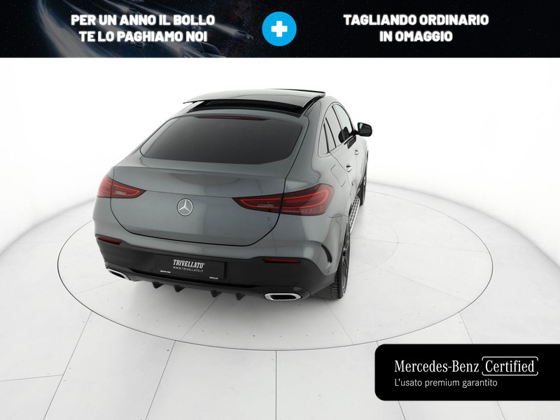 Mercedes GLE Coupè gle coupe 300 d amg line premium 4matic auto ibrido grigio