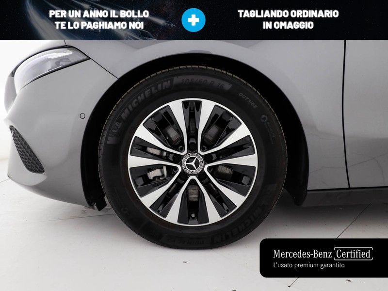 Mercedes Classe A 180 d advanced auto diesel grigio