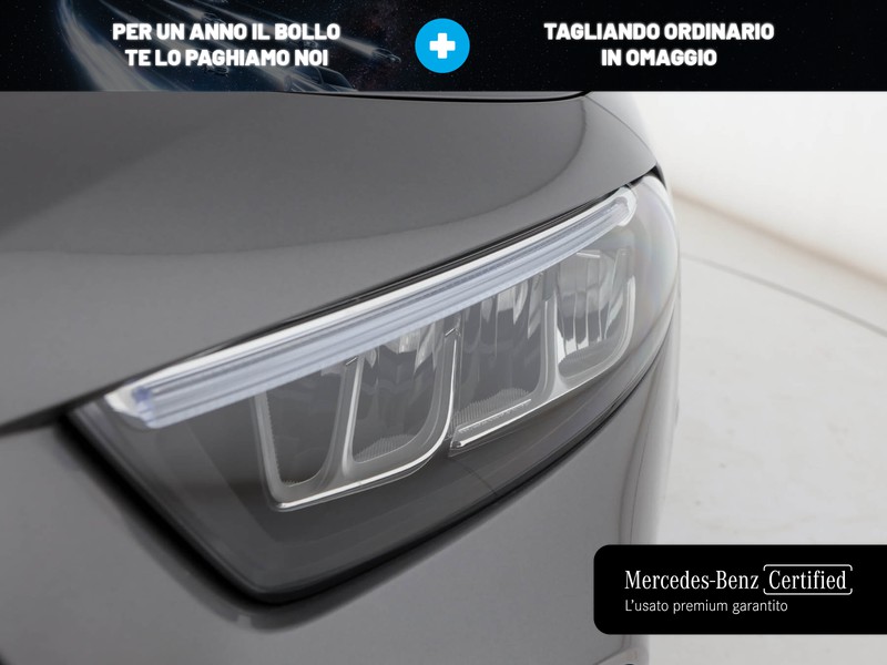 Mercedes Classe A 180 d advanced auto diesel grigio