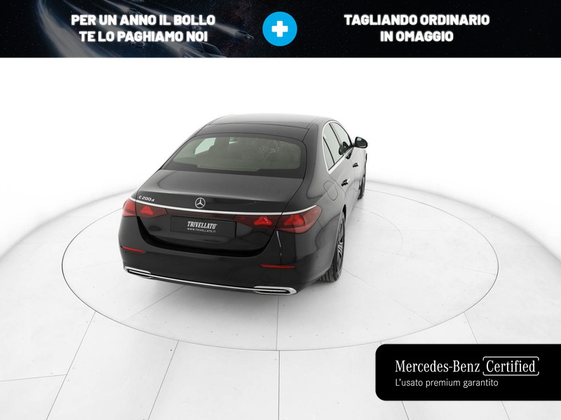 Mercedes Classe E Berlina 200 d advanced auto ibrido nero