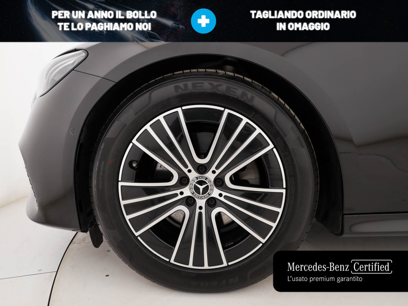 Mercedes Classe E Berlina 200 d advanced auto ibrido nero