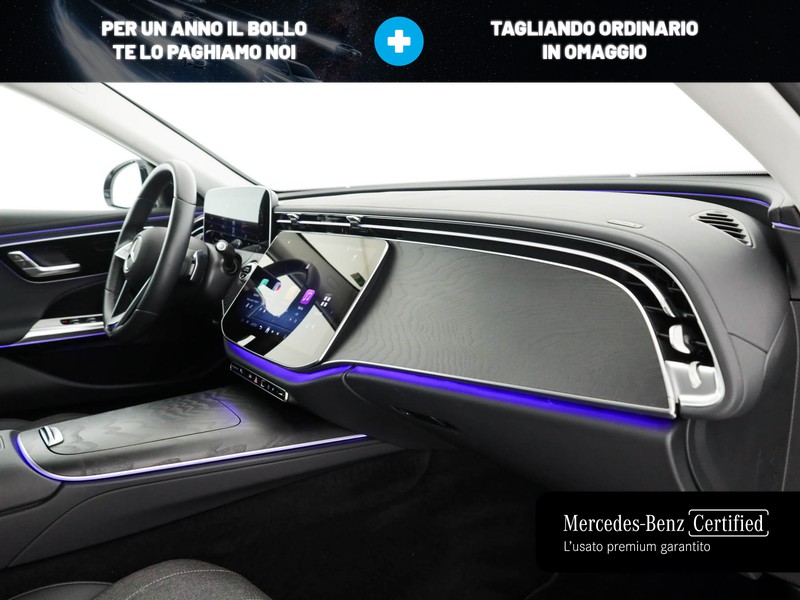 Mercedes Classe E Berlina 200 d advanced auto ibrido nero