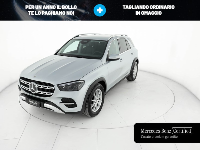 Mercedes GLE gle 300 d advanced 4matic auto ibrido argento