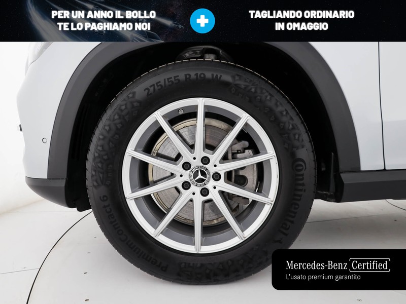 Mercedes GLE gle 300 d advanced 4matic auto ibrido argento