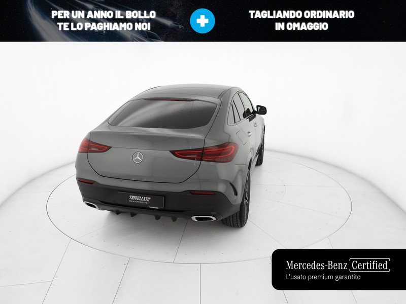 Mercedes GLE Coupè gle coupe 300 d amg line advanced plus 4matic auto ibrido grigio