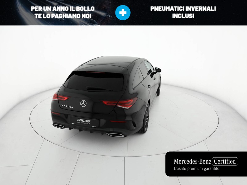 Mercedes CLA Shooting Brake  200 d premium auto diesel nero